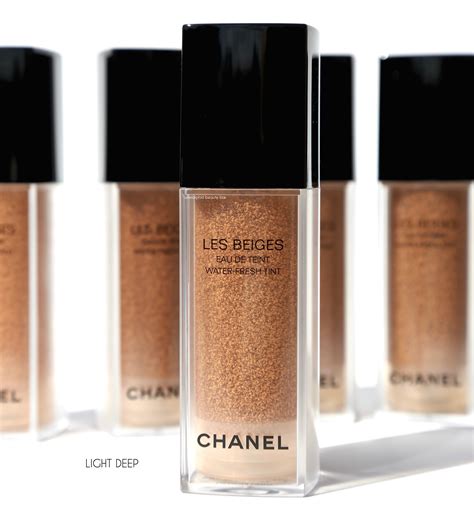 chanel les beiges water fresh tint light|Chanel Les Beiges winter primer.